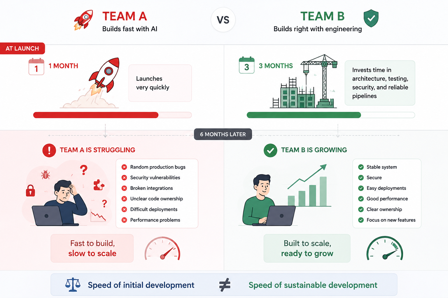 Fast Development vs Sustainable Development